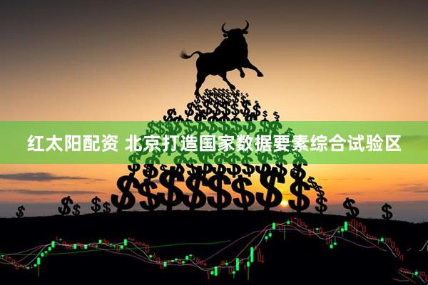 红太阳配资 北京打造国家数据要素综合试验区