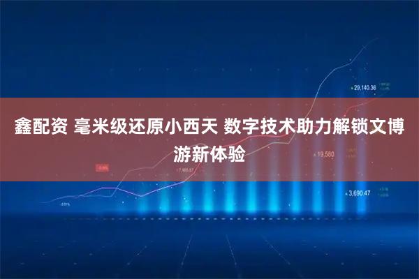 鑫配资 毫米级还原小西天 数字技术助力解锁文博游新体验